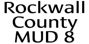 Rockwall County Municipal Utility District No. 8 Logo